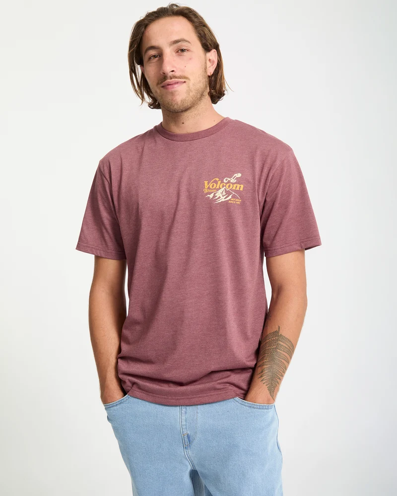 Back Country T-Shirt - Merlot