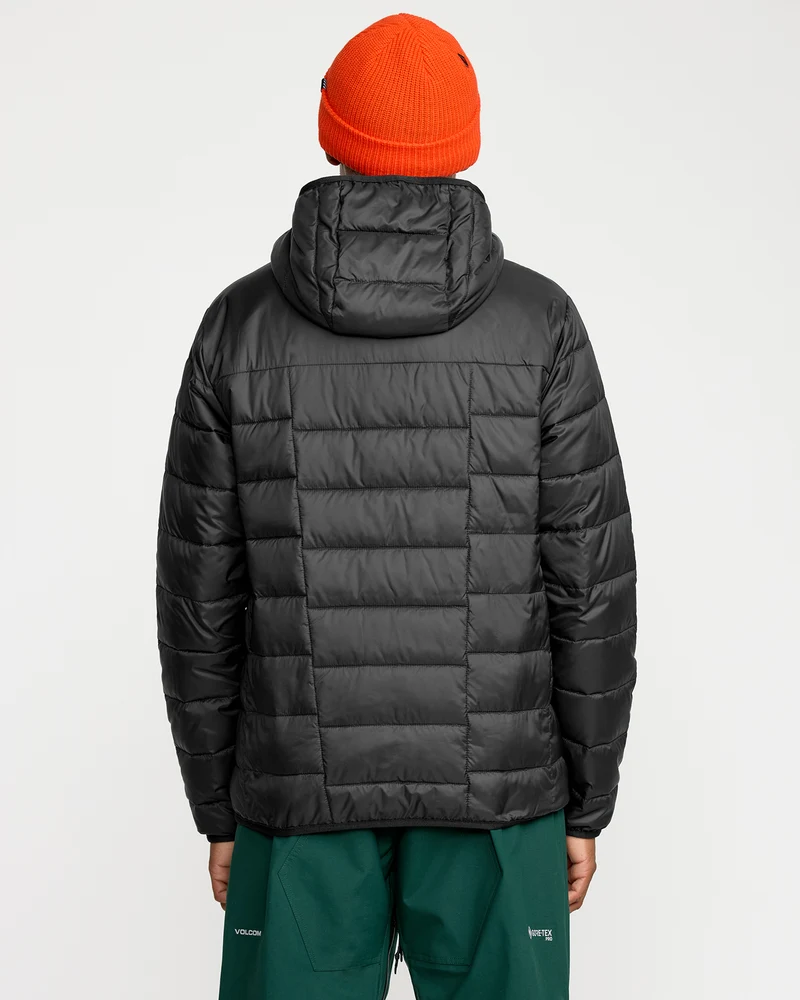 Puff Puff Hooded Jacke - Black
