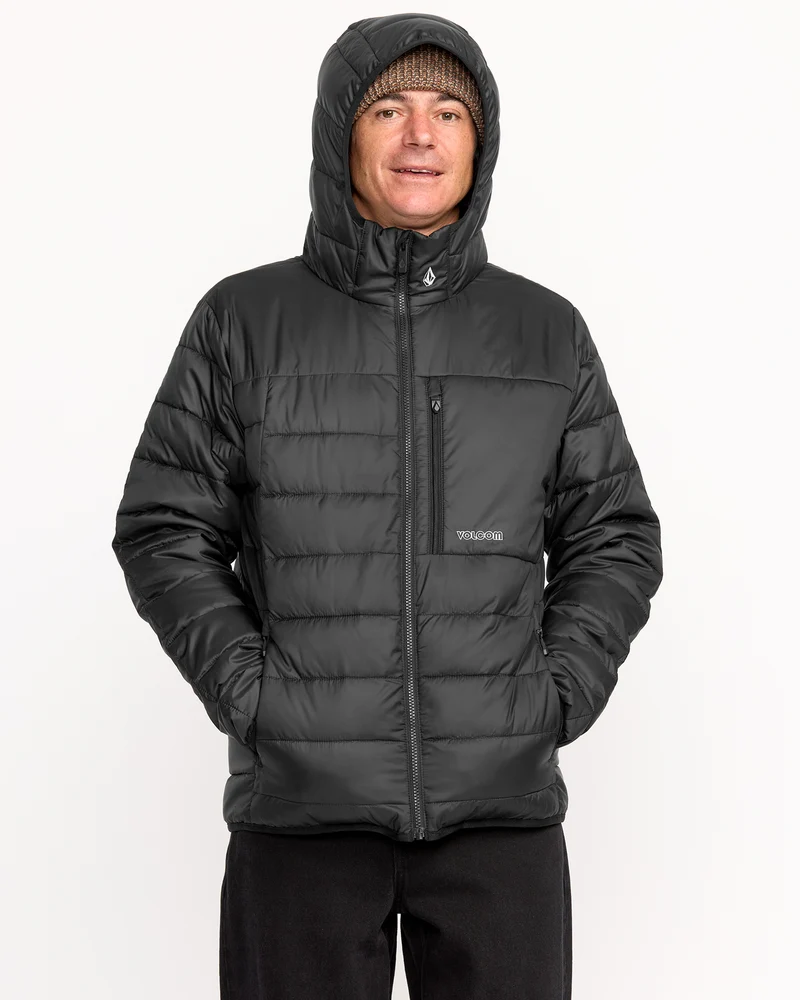 Puff Puff Hooded Jacke - Black