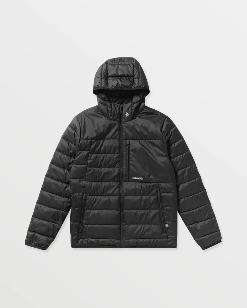Puff Puff Hooded Jacke - Black