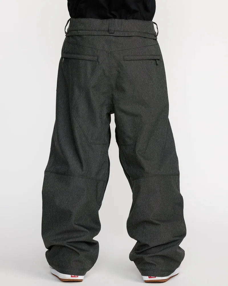 Snow Billow Hose - Black Denim