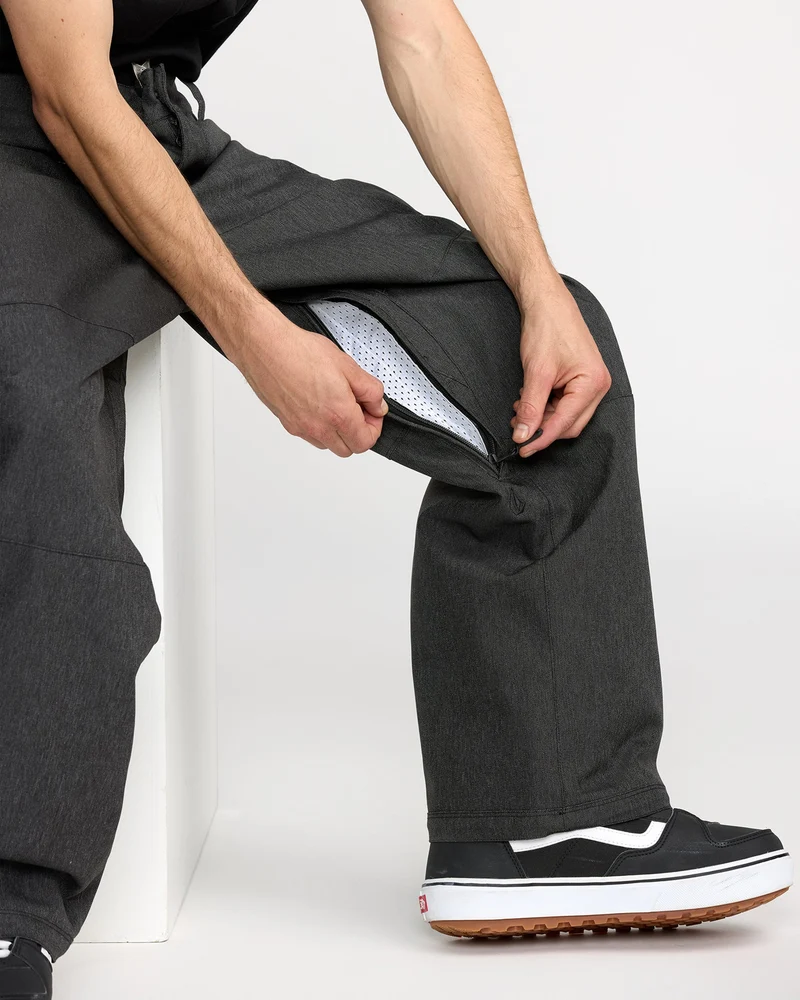 Snow Billow Hose - Black Denim