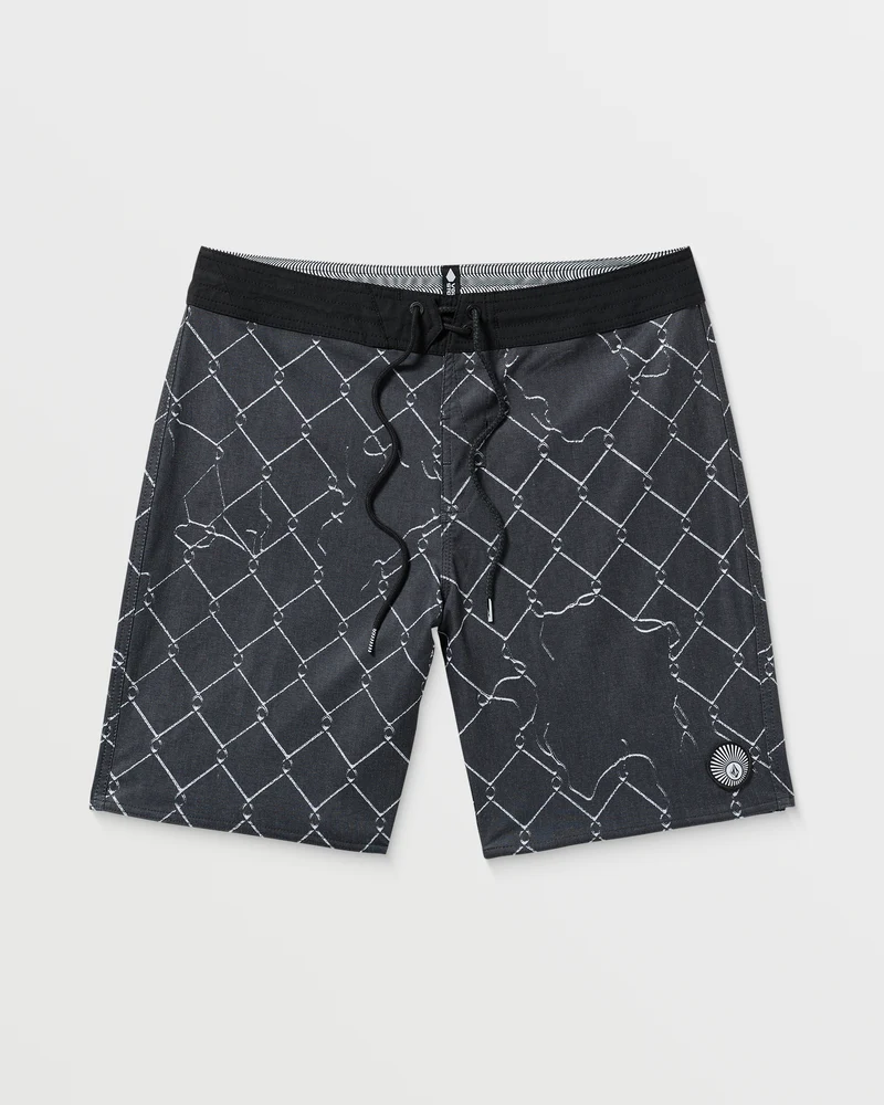 Misdormeaner Stoney 19" Boardshorts - Black