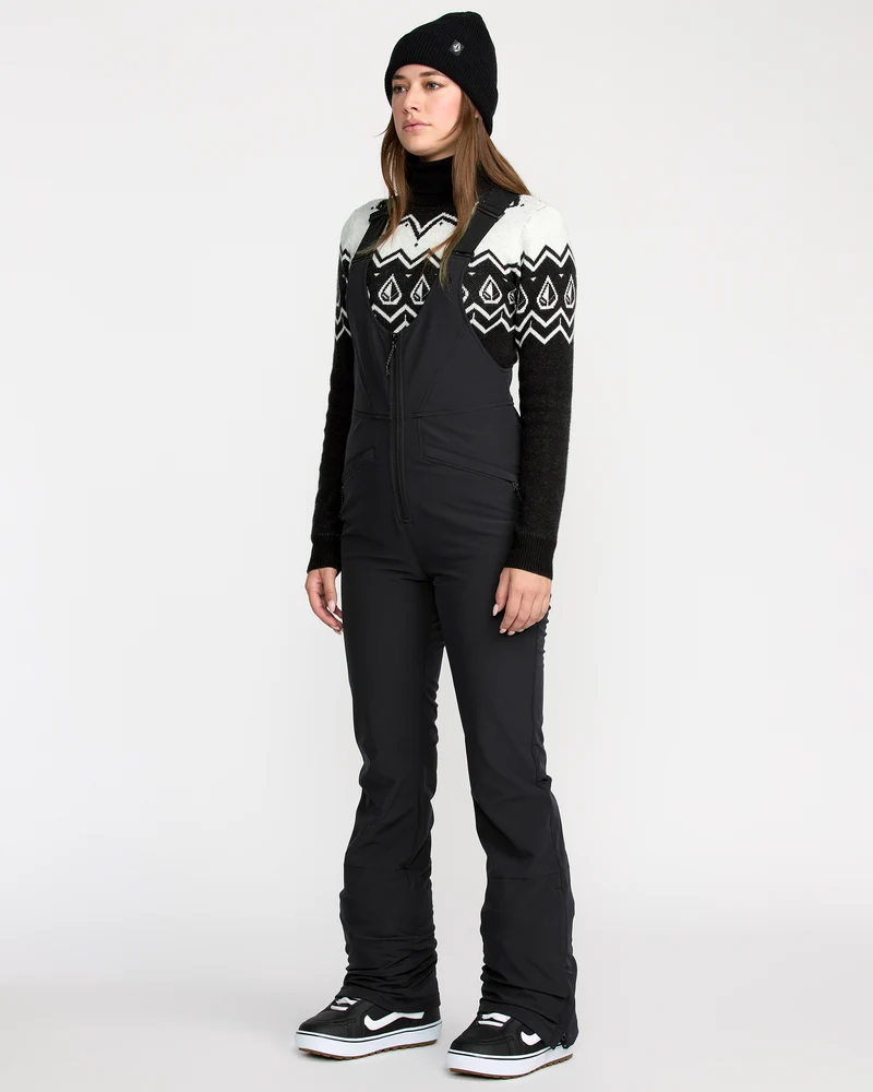 Battle Stretch Latzhose - Black
