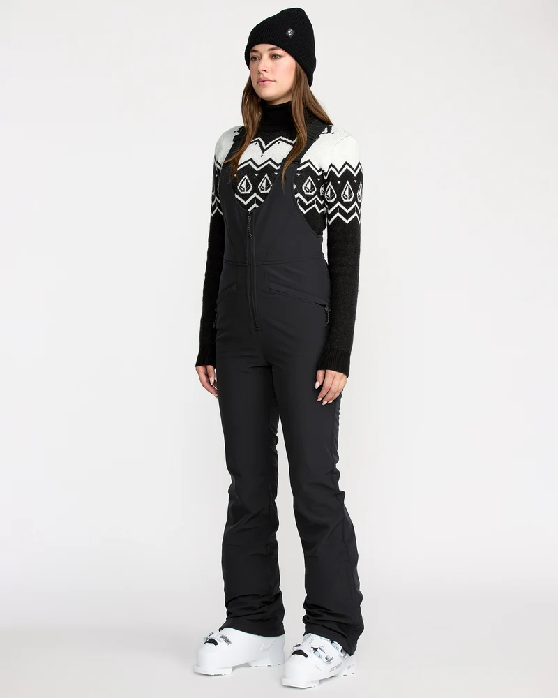 Battle Stretch Latzhose - Black