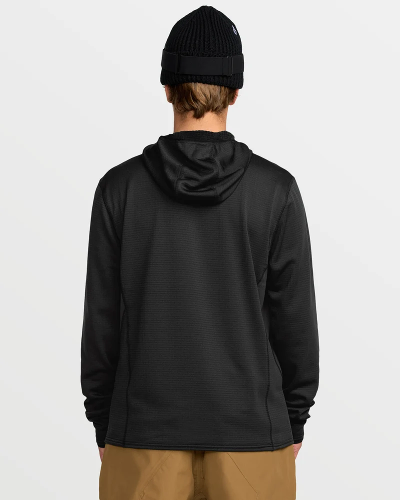Gridlock Kapuzenpullover - Black