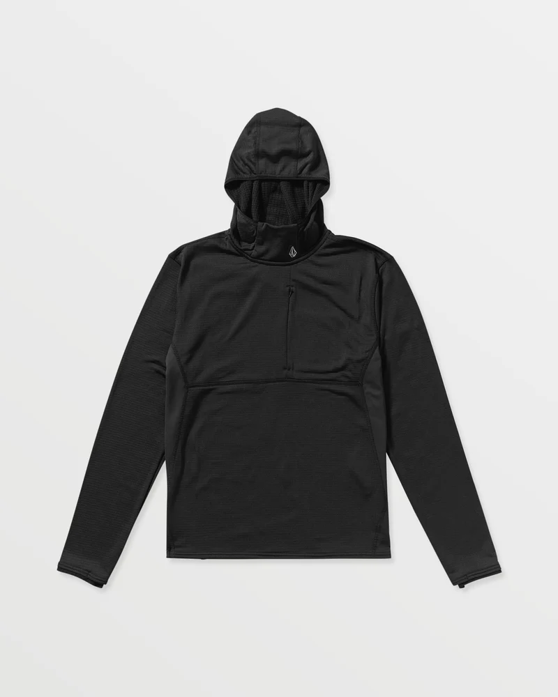 Gridlock Kapuzenpullover - Black