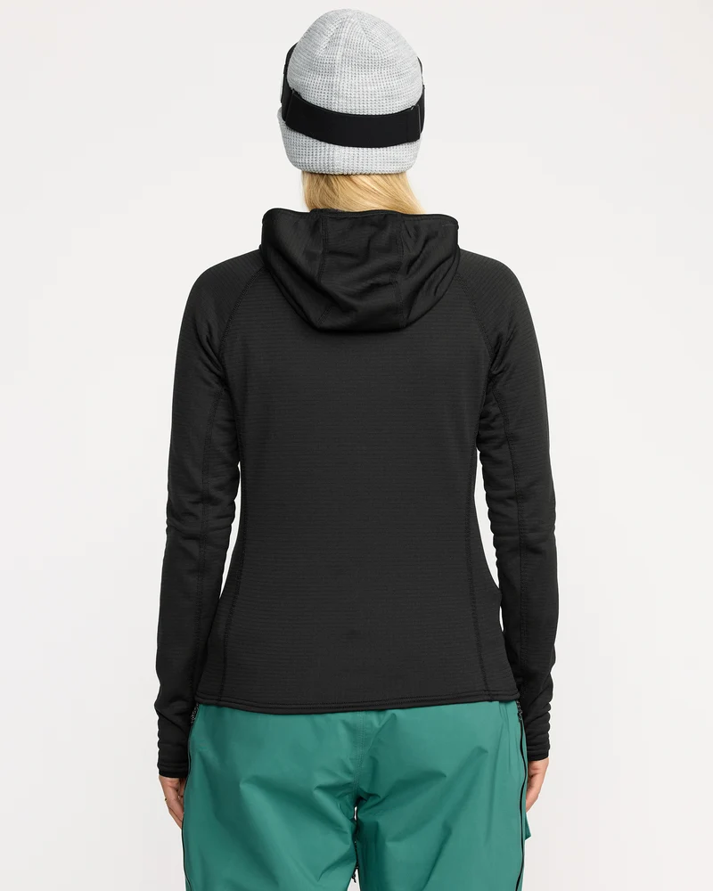 Gridlock Balaclava Kapuzenpullover - Black