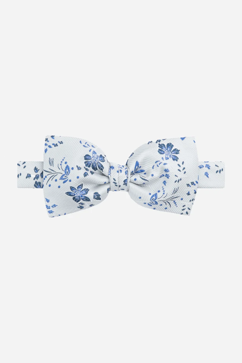 Papillon a fiori - FANT. GRIGIO/BLU