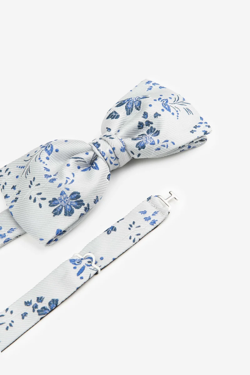 Papillon a fiori - FANT. GRIGIO/BLU