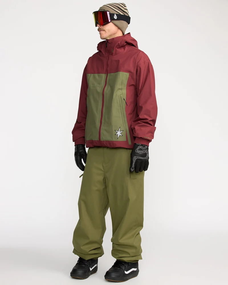 Arthur 3L Jacke - Burnt Red