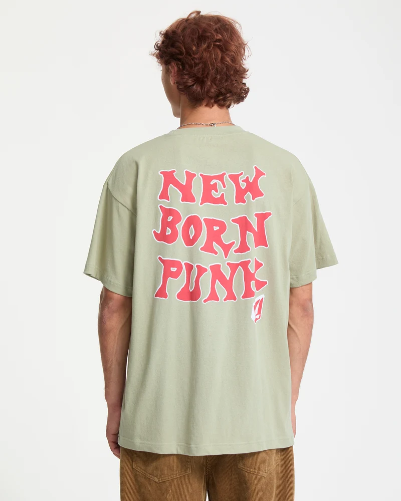 New Born T-Shirt - Green Tea