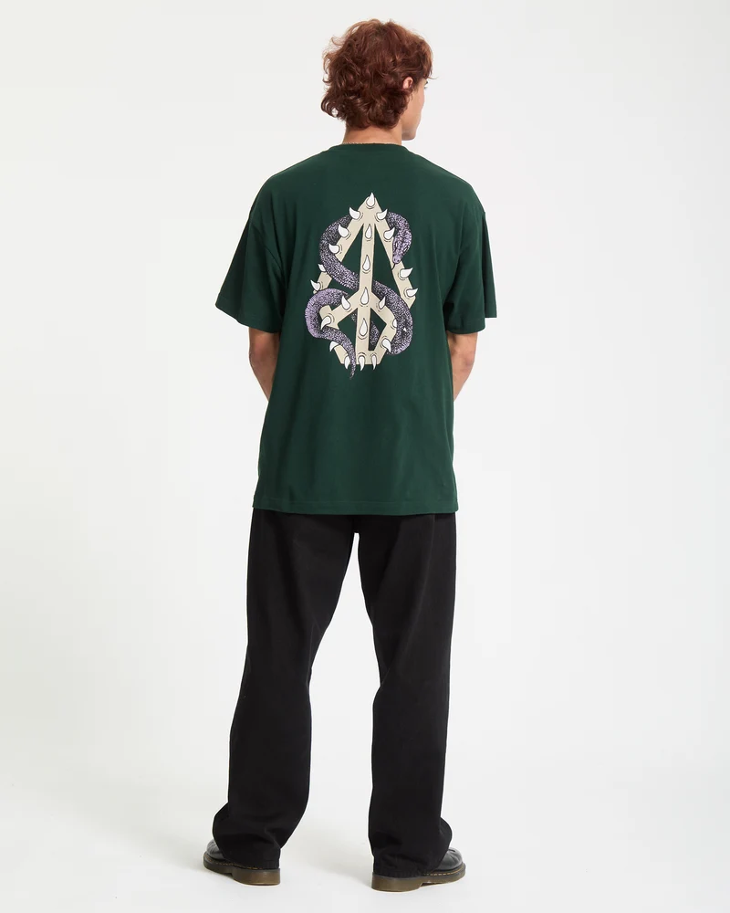 Snake Peace T-Shirt - Scarab