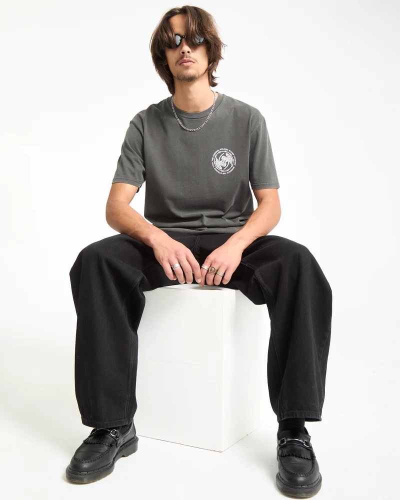 Circlepalm T-Shirt - Black