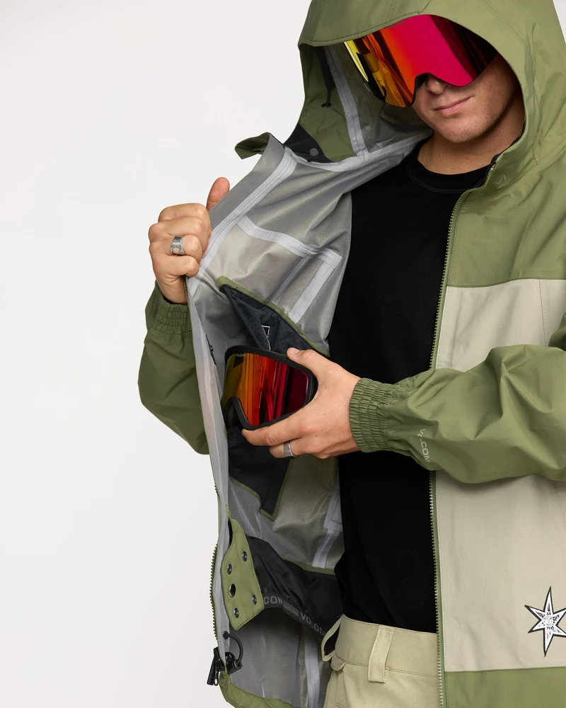 Arthur 3L Jacke - Dark Olive