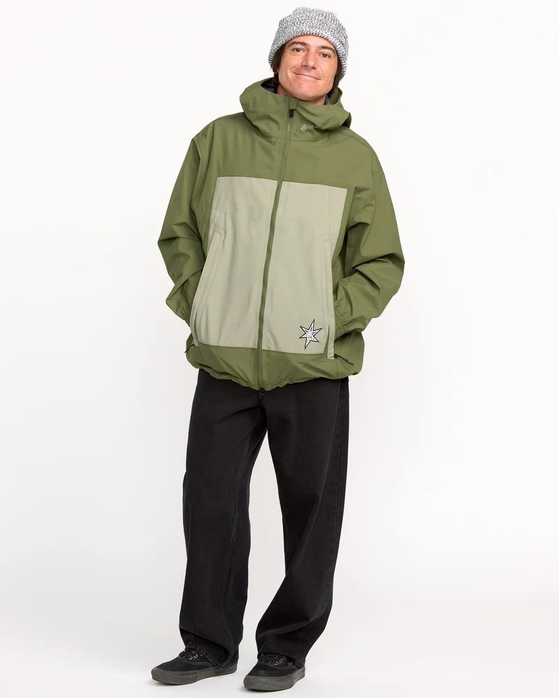 Arthur 3L Jacke - Dark Olive
