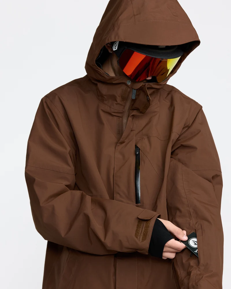 L Gore-Tex Jacke - Brown