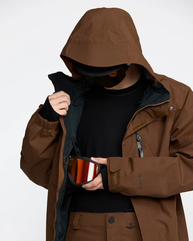 L Gore-Tex Jacke - Brown