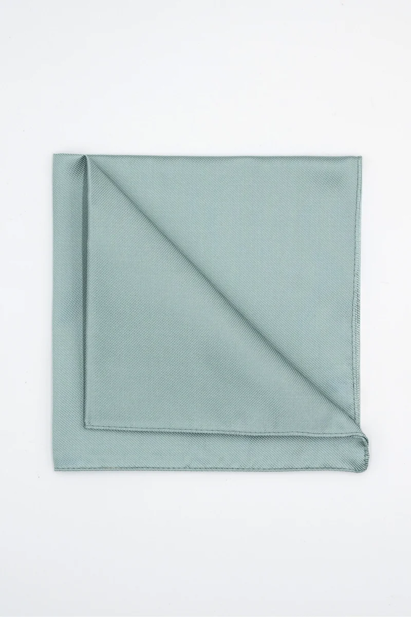 Pochette in Pura Seta - ACQUA
