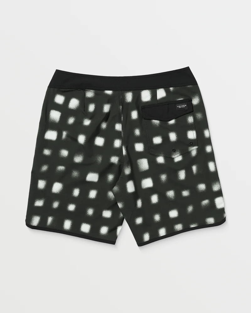 Infuse Scallop Mod 19" Boardshorts - BLACK