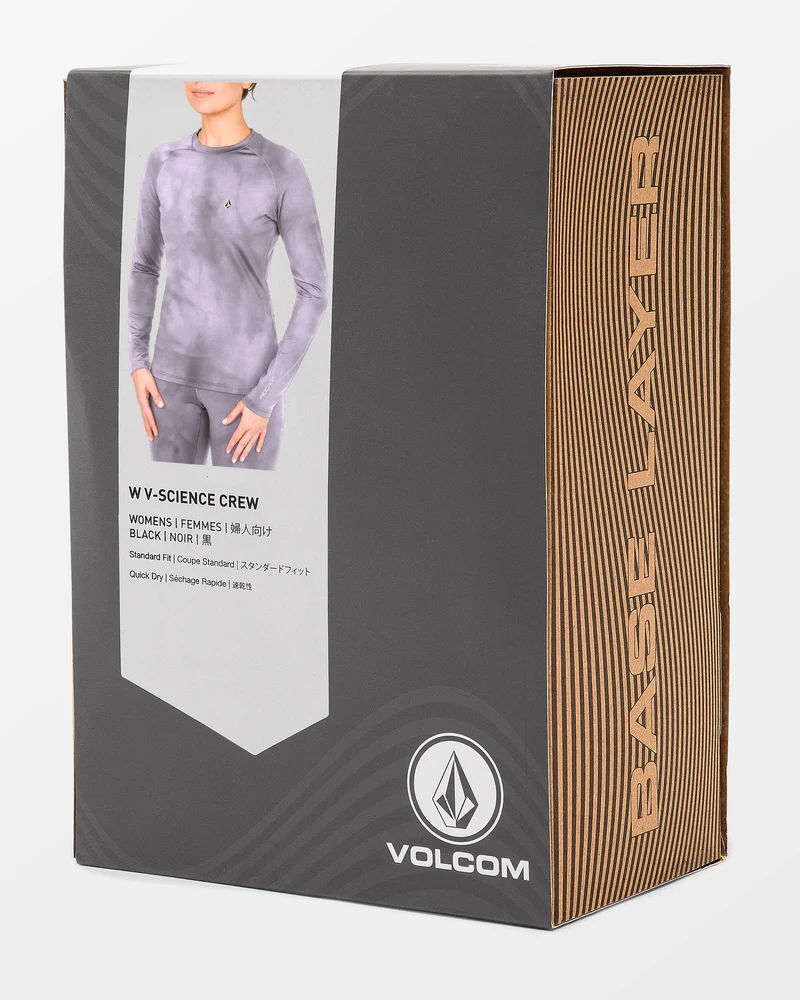 W V-Science Basisschicht-Shirt - Lavender Aura