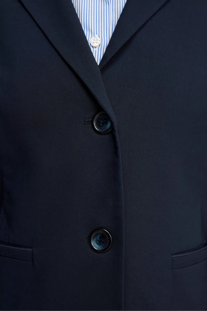 Giacca Basic in Bengalina - BLU
