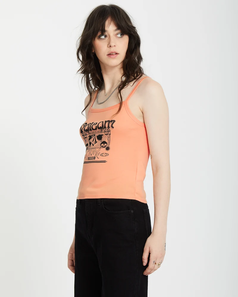 1991 Strappy Tanktop - PALE PEACH