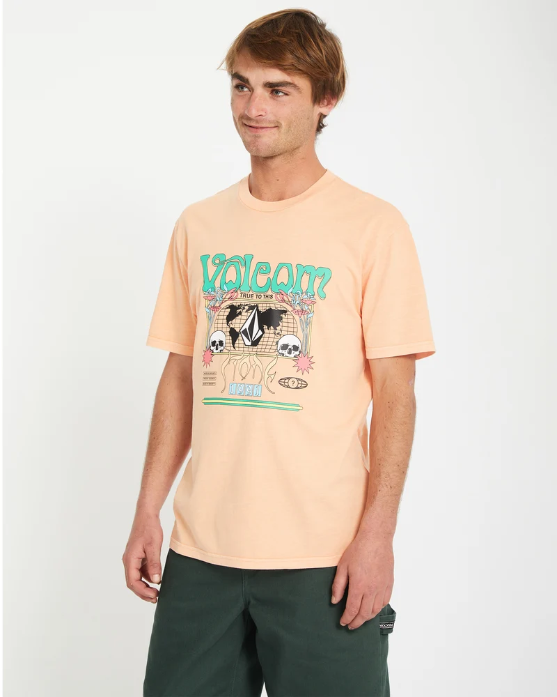 Worldly T-shirt - PALE PEACH