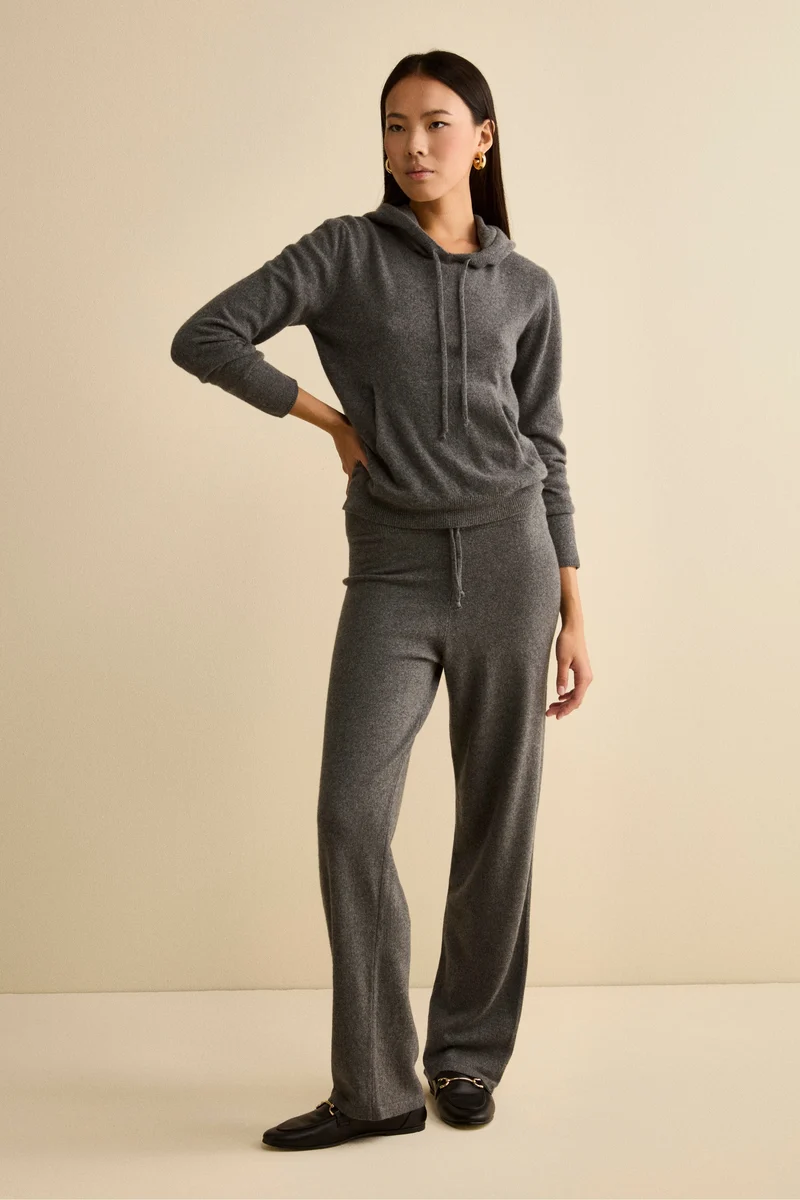 Tuta Morbida in cashmere - GRIGIO