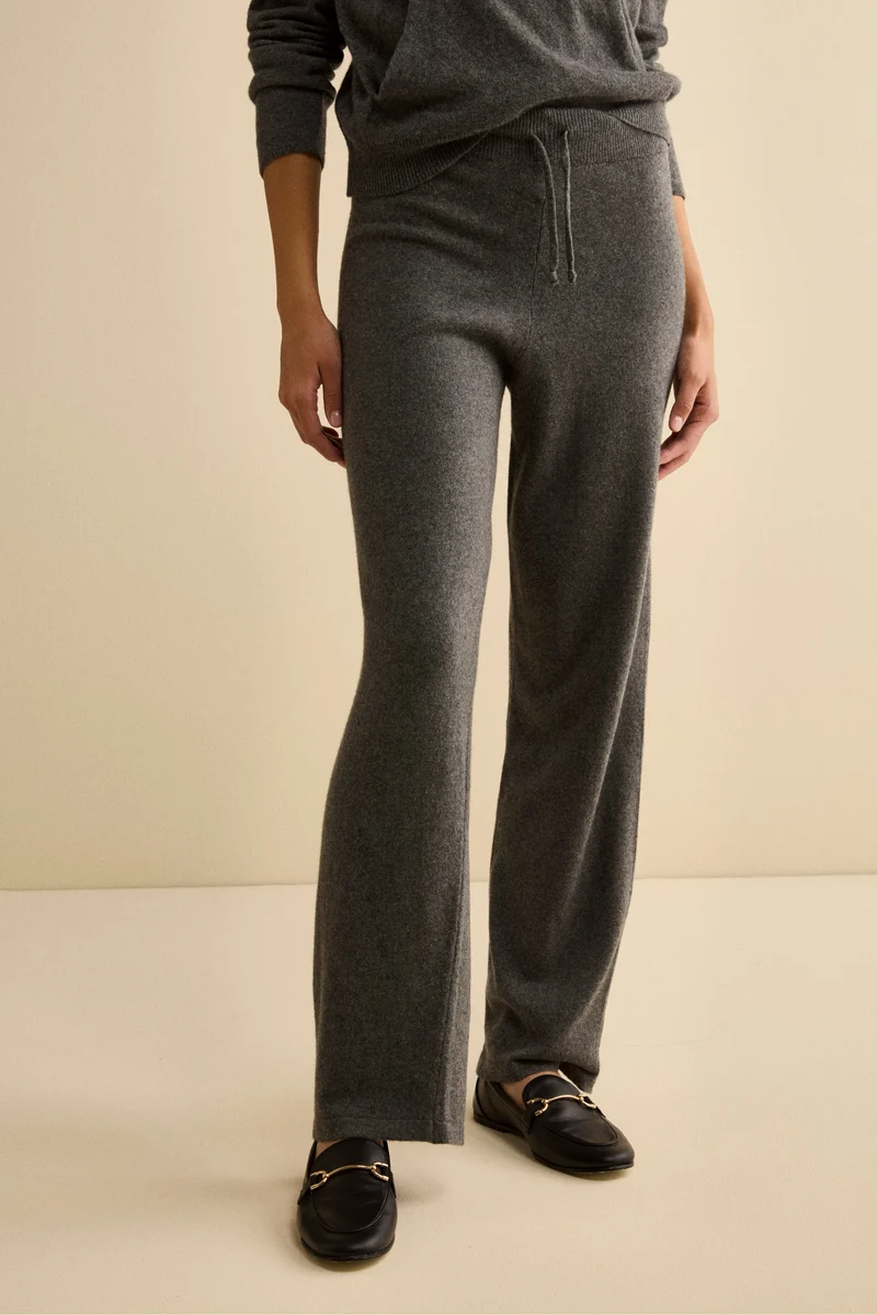 Tuta Morbida in cashmere - GRIGIO