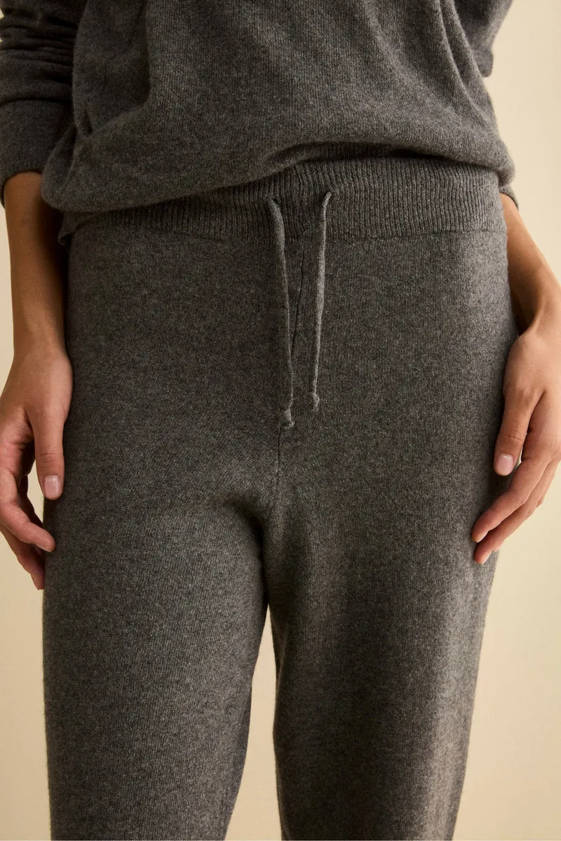 Tuta Morbida in cashmere - GRIGIO