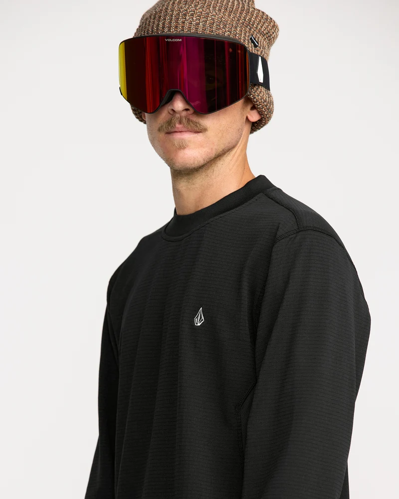 Gridlock Fleece Sweatshirt - Black