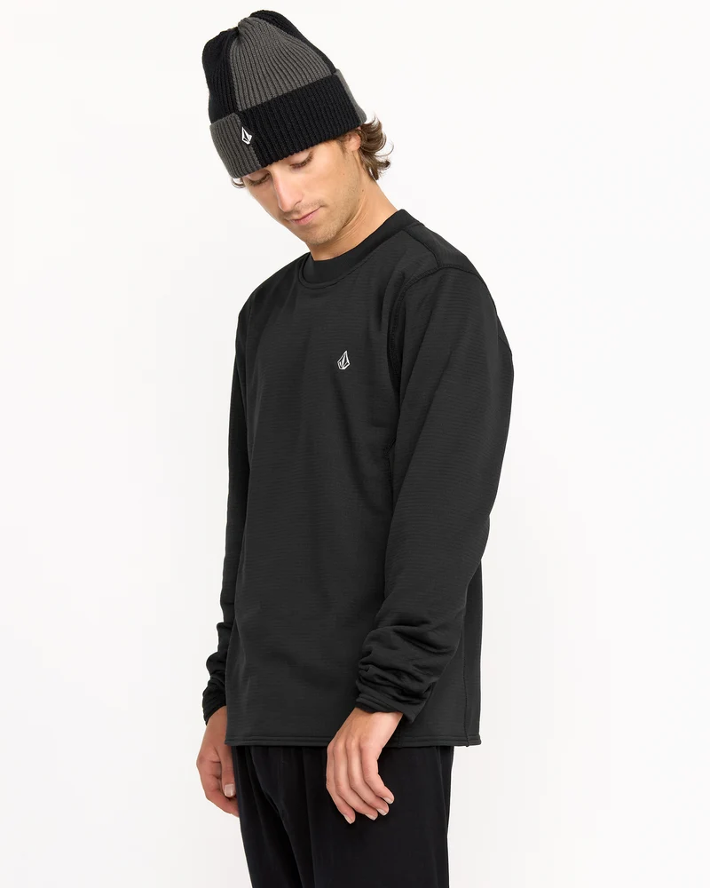 Gridlock Fleece Sweatshirt - Black