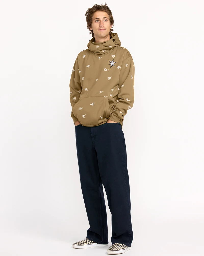 Hydro Riding Kapuzenpullover - Bronze