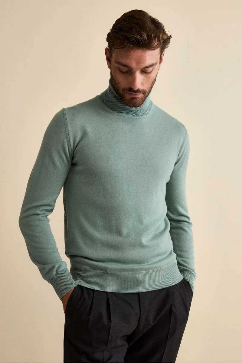 Dolcevita in Lana Merino - SALVIA