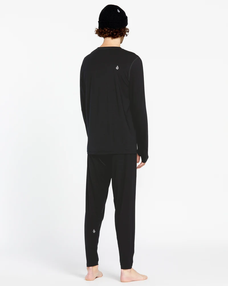 M Merino Blend Basisschicht-Hose - Black