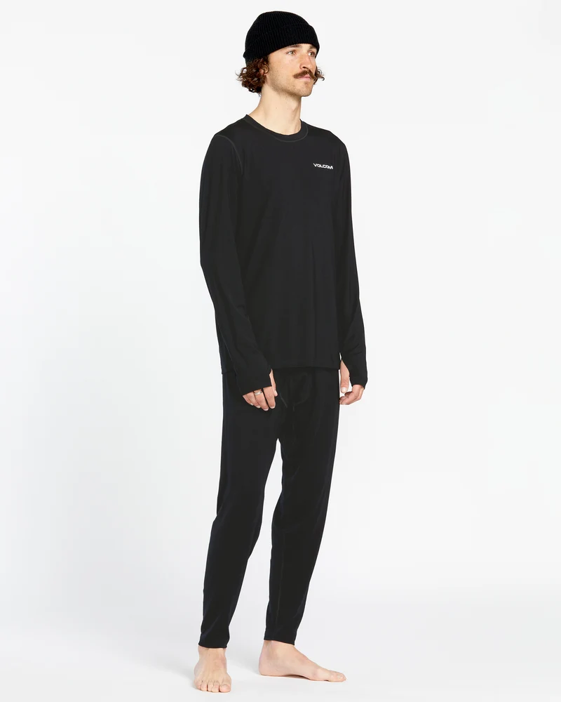 M Merino Blend Basisschicht-Hose - Black