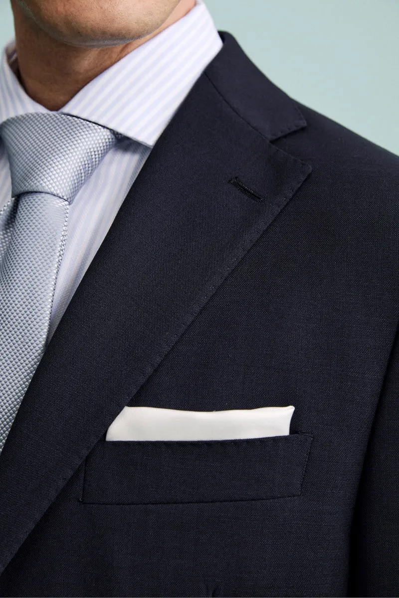 Giacca Elegante Monopetto in Lana Vergine Drop 8 - BLU