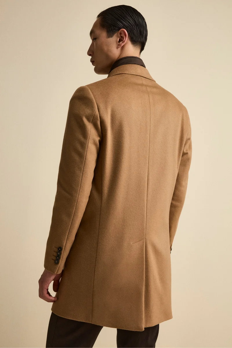 Cappotto in lana e cashmere - CAMMELLO
