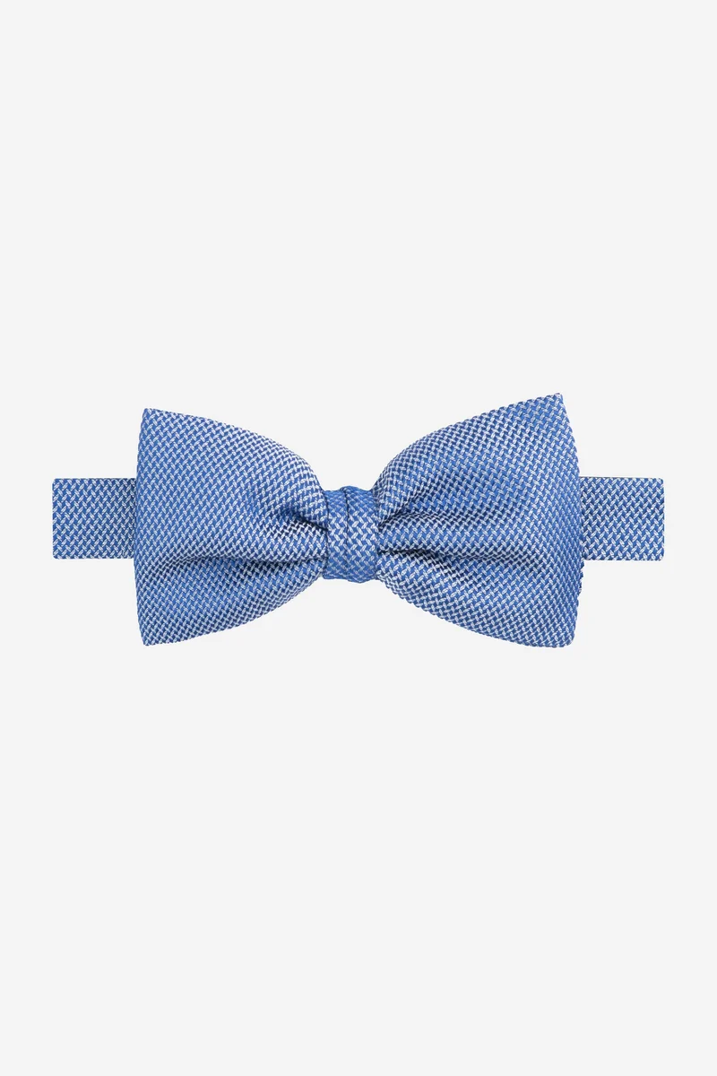 Papillon fantasia annodato - BLU ELETTRICO