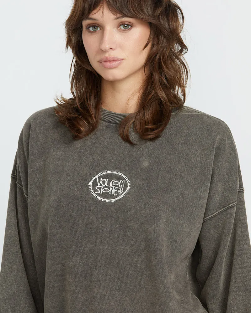 Stone Pullover - VINTAGE BLACK