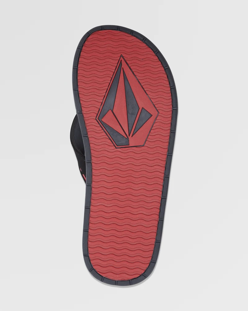 Jack Robinson Sandalen - BLACK RED