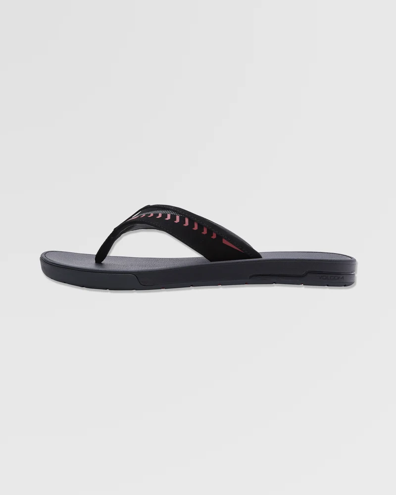 Jack Robinson Sandalen - BLACK RED