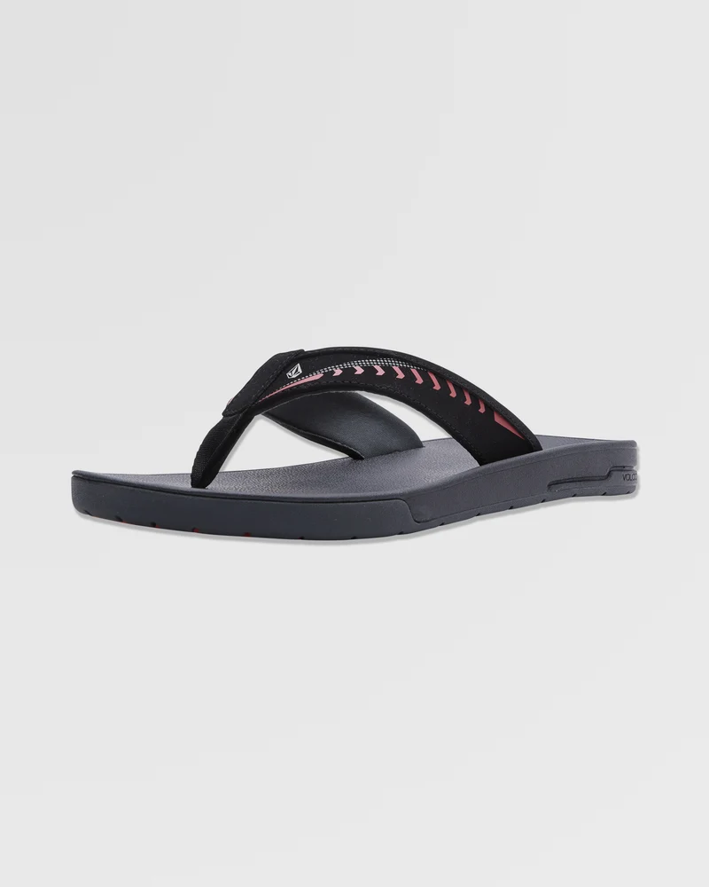 Jack Robinson Sandalen - BLACK RED