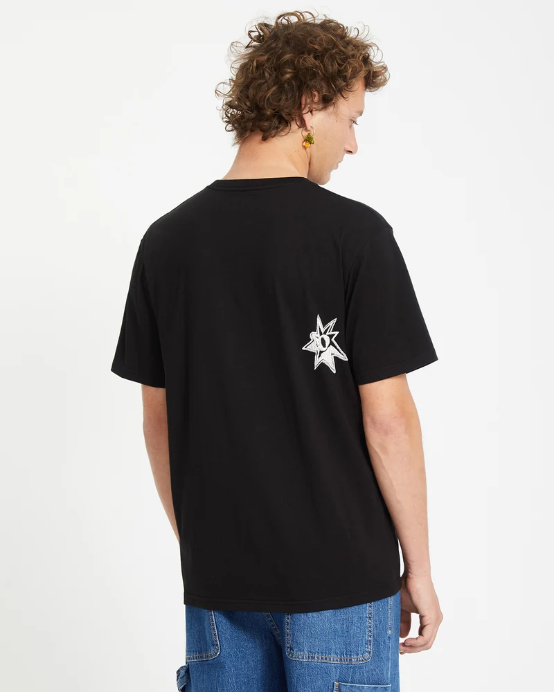 V Ent T-shirt - BLACK