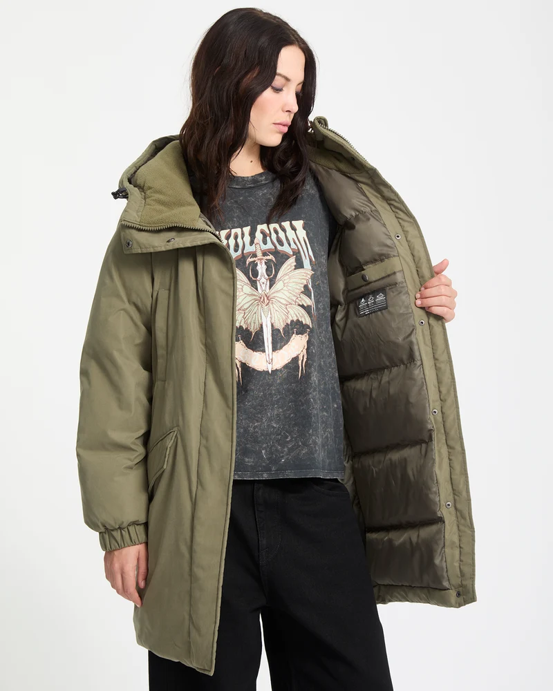 Sleepi Puff Up Parka - Wintermoss