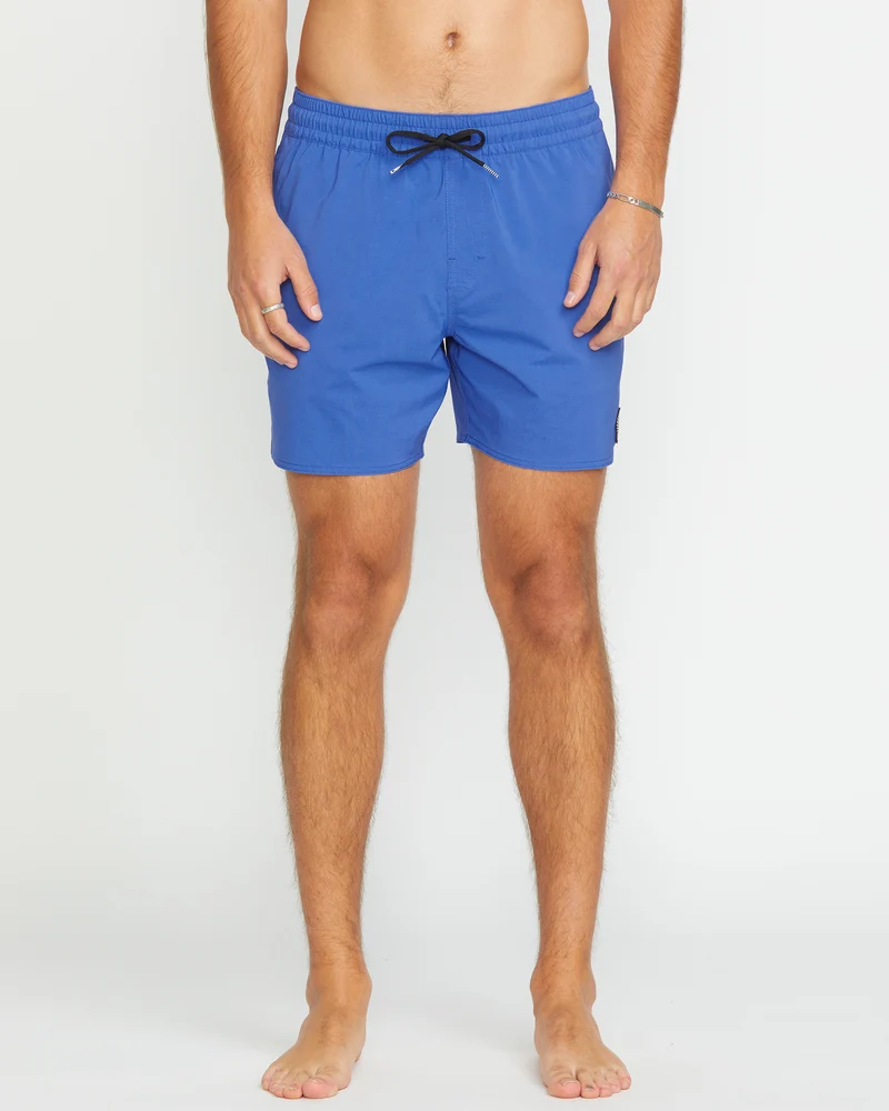 Lido Solid Trunk 16" Boardshorts - ULTRAMARINE