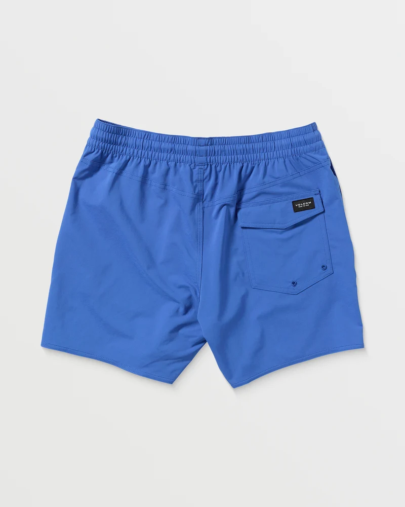 Lido Solid Trunk 16" Boardshorts - ULTRAMARINE