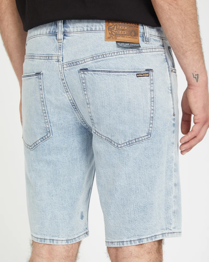 Vorta Denim Shorts - CAROLINA BLUE