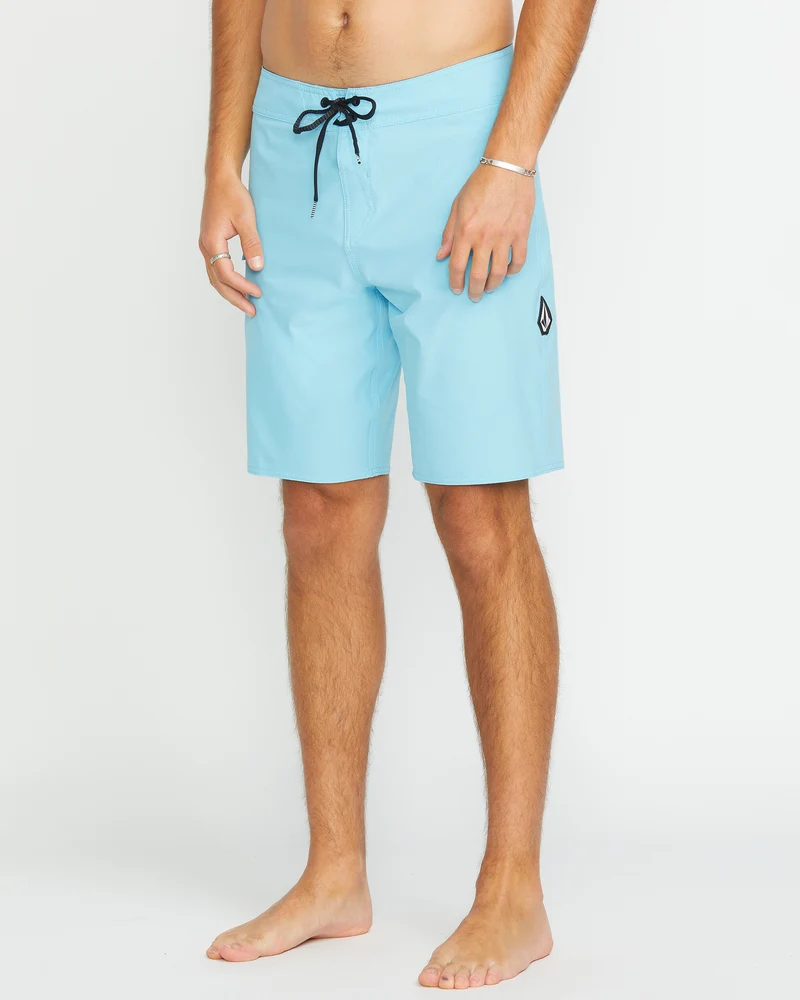 Lido Solid Mod 20" Boardshorts - RESIN BLUE